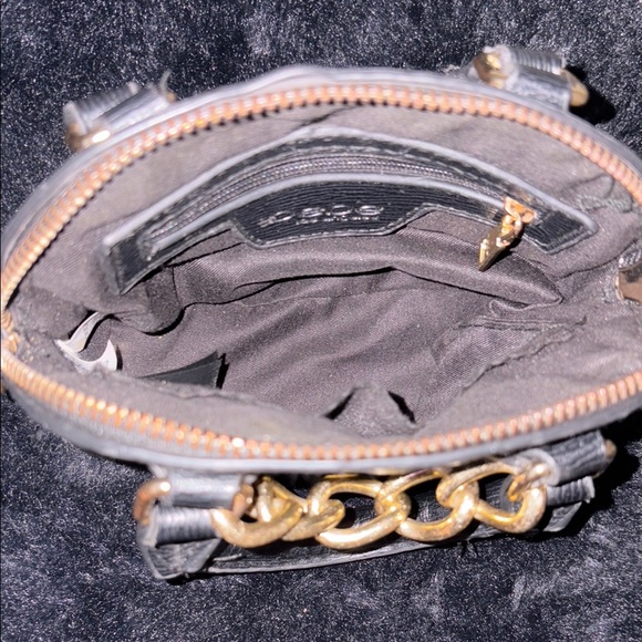 Bebe Black and Gold Mini Handbag - Picture 3 of 7